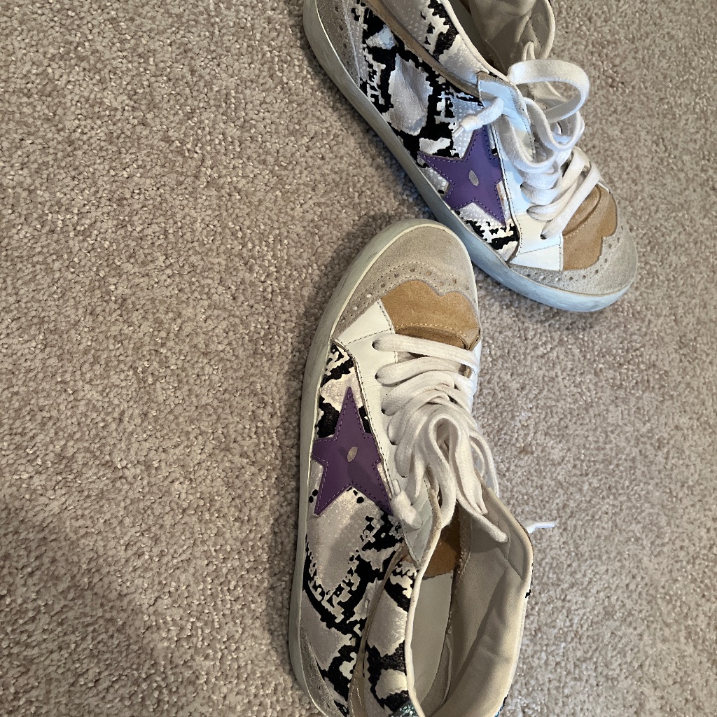 Golden Goose Mid Stars (Size 36)